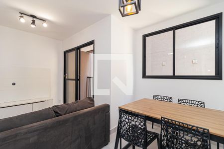 Sala de apartamento à venda com 1 quarto, 40m² em Consolação, São Paulo