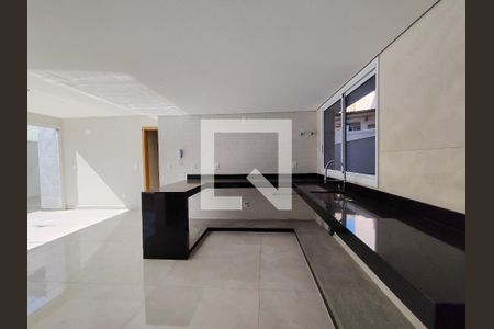 Sala/ cozinha  de apartamento à venda com 4 quartos, 335m² em Liberdade, Belo Horizonte