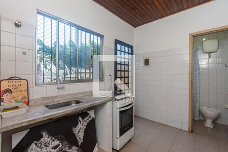 Cozinha de casa para alugar com 1 quarto, 35m² em Vila Guarani (z Sul), São Paulo