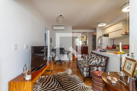 Sala de apartamento à venda com 1 quarto, 104m² em Pinheiros, São Paulo