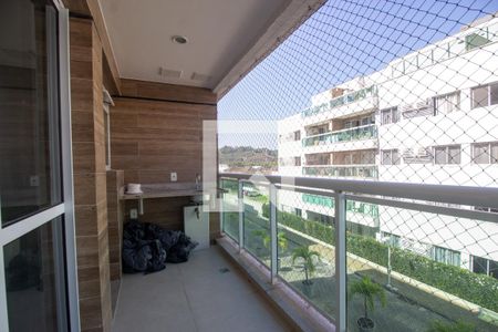 Varanda de apartamento à venda com 2 quartos, 65m² em Vargem Pequena, Rio de Janeiro