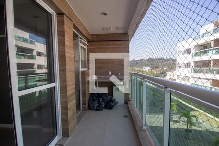 Varanda de apartamento à venda com 2 quartos, 65m² em Vargem Pequena, Rio de Janeiro