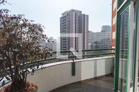 Varanda da sala de apartamento à venda com 4 quartos, 342m² em Vila Mariana, São Paulo