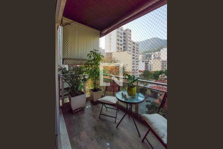 Varanda da Sala de apartamento à venda com 4 quartos, 200m² em Tijuca, Rio de Janeiro