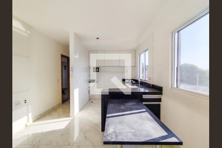 Sala de apartamento à venda com 2 quartos, 52m² em Estrela do Oriente, Belo Horizonte