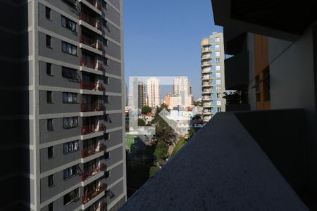 Sacada da Sala de apartamento à venda com 3 quartos, 128m² em Vila Guiomar, Santo André