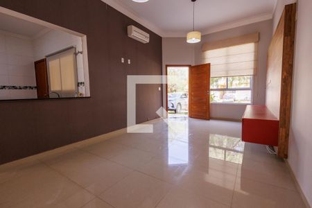 Sala de casa de condomínio para alugar com 3 quartos, 120m² em Jardim Eldorado, Indaiatuba