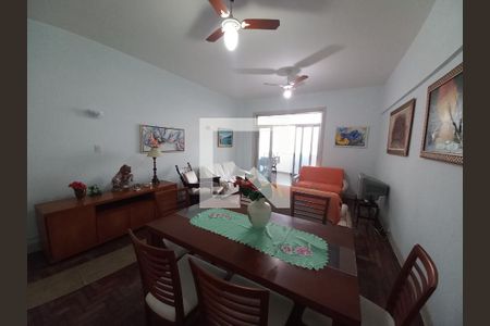 Sala de apartamento para alugar com 3 quartos, 133m² em Itararé, São Vicente