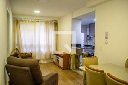 Sala de apartamento para alugar com 1 quarto, 43m² em Menino Deus, Porto Alegre