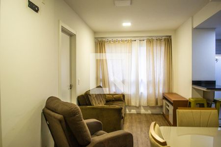 Sala de apartamento para alugar com 1 quarto, 43m² em Menino Deus, Porto Alegre