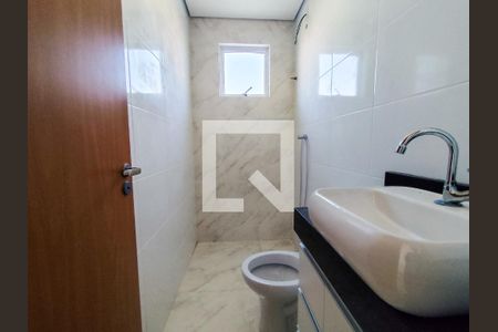 Banheiro Social de apartamento à venda com 2 quartos, 104m² em Estrela do Oriente, Belo Horizonte