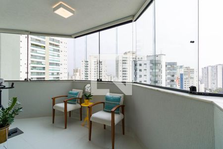 Varanda da Sala de apartamento à venda com 3 quartos, 88m² em Vila Andrade, São Paulo