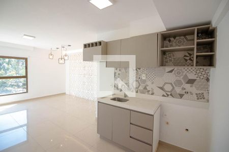 Sala/Cozinha de apartamento para alugar com 1 quarto, 44m² em Setor Noroeste, Brasília