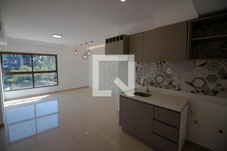 Sala/Cozinha de apartamento para alugar com 1 quarto, 44m² em Setor Noroeste, Brasília