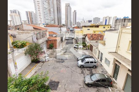 Sala/Cozinha - Vista de apartamento para alugar com 2 quartos, 40m² em Quarta Parada, São Paulo