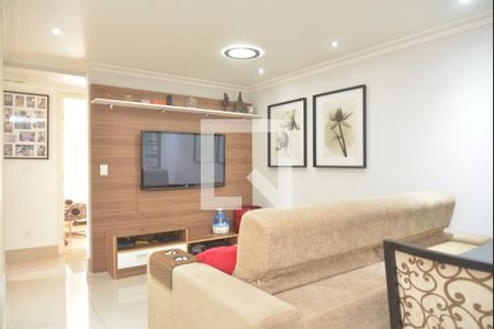 Sala de apartamento para alugar com 3 quartos, 82m² em Vila Guiomar, Santo André