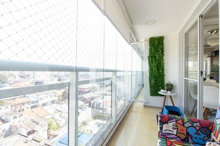 Varanda da Sala de apartamento à venda com 2 quartos, 69m² em Ipiranga, São Paulo