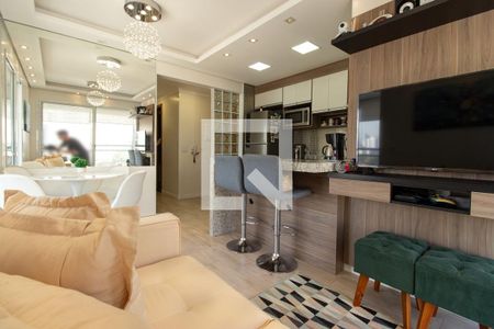 Sala de apartamento à venda com 2 quartos, 69m² em Ipiranga, São Paulo