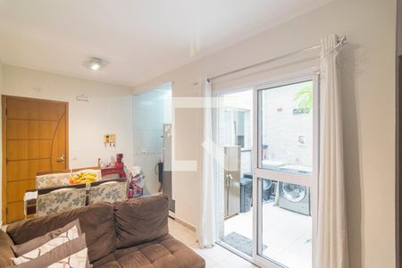 Sala de apartamento à venda com 2 quartos, 55m² em Utinga, Santo André