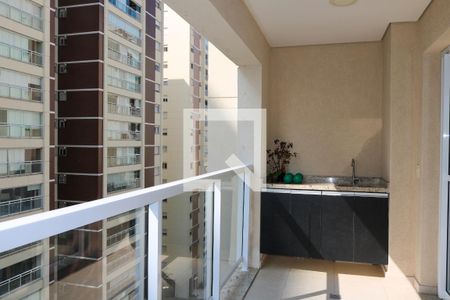 Varanda de apartamento à venda com 2 quartos, 82m² em Santo Antônio, São Caetano do Sul