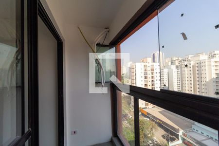 Varanda de kitnet/studio à venda com 1 quarto, 25m² em Pompeia, São Paulo