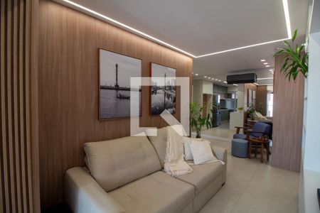 Sala de apartamento à venda com 3 quartos, 84m² em Jardim das Acácias, São Paulo