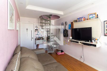 Sala de apartamento à venda com 3 quartos, 125m² em Parque Tomas Saraiva, São Paulo