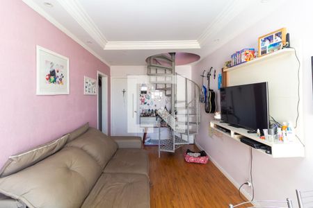 Sala de apartamento à venda com 3 quartos, 125m² em Parque Tomas Saraiva, São Paulo