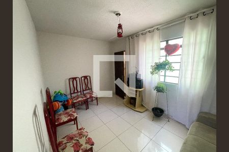 Sala de apartamento à venda com 2 quartos, 45m² em Santa Cruz Industrial, Contagem