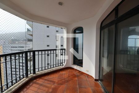 Varanda de apartamento para alugar com 4 quartos, 335m² em Pitangueiras, Guarujá