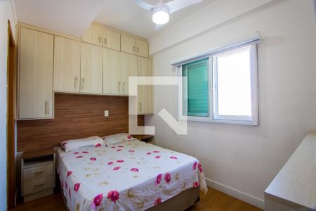 Quarto 1 - Suíte de apartamento à venda com 3 quartos, 100m² em Vila Tibiriçá, Santo André