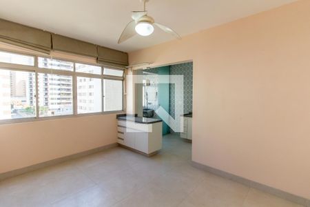 Sala de apartamento para alugar com 1 quarto, 40m² em Perdizes, São Paulo