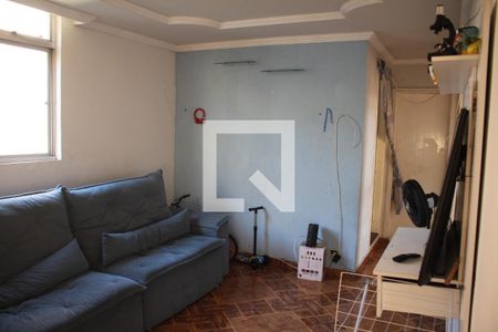 Sala de apartamento à venda com 2 quartos, 90m² em Inconfidentes, Contagem