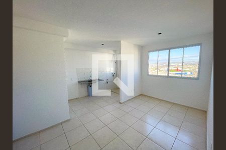 Sala de apartamento para alugar com 2 quartos, 47m² em Jk, Contagem