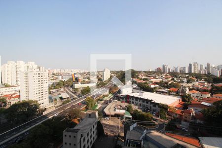 Vista de apartamento à venda com 1 quarto, 27m² em Indianópolis, São Paulo