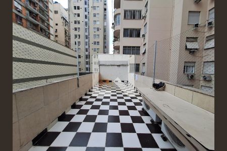 Varanda de apartamento à venda com 3 quartos, 143m² em Botafogo, Rio de Janeiro