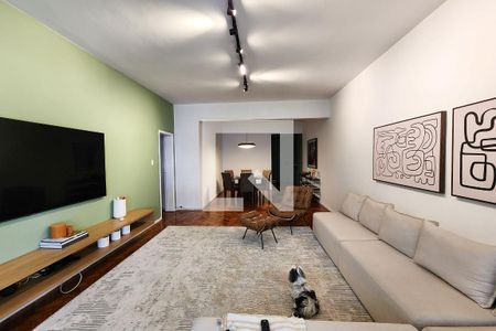 Sala de apartamento à venda com 3 quartos, 150m² em Botafogo, Rio de Janeiro