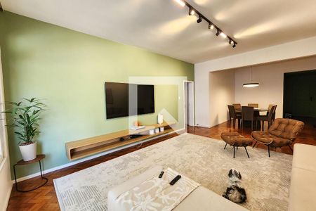 Sala de apartamento à venda com 3 quartos, 150m² em Botafogo, Rio de Janeiro