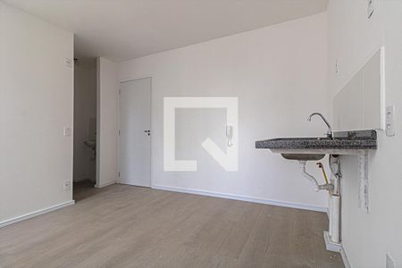 sala e cozinha compartilhadas de apartamento para alugar com 1 quarto, 82m² em Vila Moraes, São Paulo