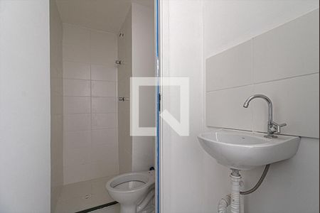 banheiro social de apartamento para alugar com 1 quarto, 82m² em Vila Moraes, São Paulo