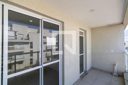 Varanda da Sala de apartamento para alugar com 3 quartos, 123m² em Campo Grande, Rio de Janeiro