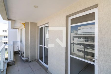 Varanda da Sala de apartamento para alugar com 3 quartos, 123m² em Campo Grande, Rio de Janeiro