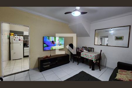 Sala de apartamento para alugar com 2 quartos, 90m² em Encruzilhada, Santos