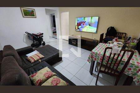 Sala de apartamento para alugar com 2 quartos, 90m² em Encruzilhada, Santos