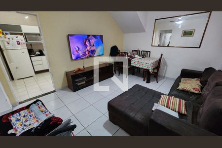 Sala de apartamento para alugar com 2 quartos, 90m² em Encruzilhada, Santos