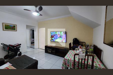 Sala de apartamento para alugar com 2 quartos, 90m² em Encruzilhada, Santos