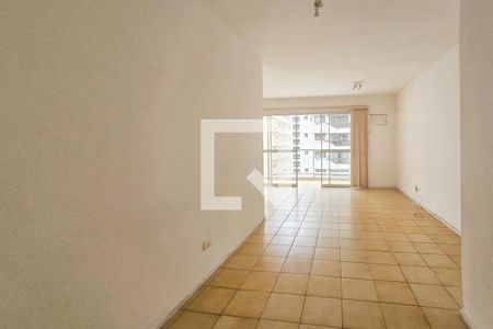 Sala de apartamento para alugar com 3 quartos, 130m² em Barra Funda, Guarujá