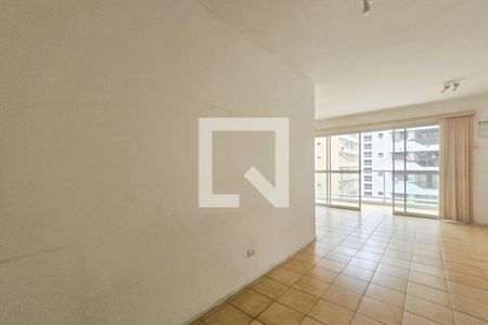 Sala de apartamento para alugar com 3 quartos, 130m² em Barra Funda, Guarujá