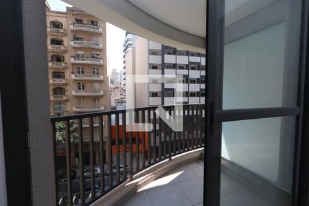 Varanda de kitnet/studio à venda com 1 quarto, 19m² em Santa Efigênia, São Paulo