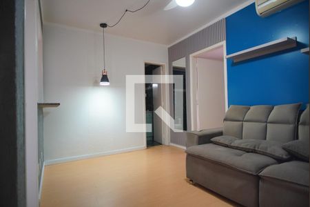 Sala de apartamento à venda com 1 quarto, 44m² em Jardim do Salso, Porto Alegre